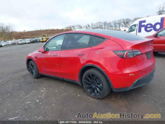 TESLA MODEL Y LONG RANGE DUAL MOTOR ALL-WHEEL DRIVE, 5YJYGDEE4MF258006