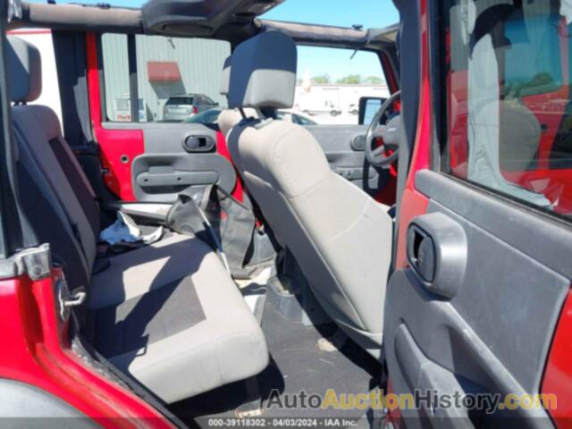 JEEP WRANGLER UNLIMITED X, 1J4GA39199L755968