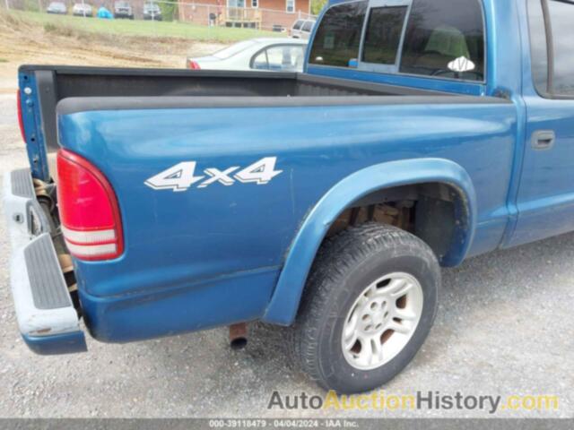 DODGE DAKOTA SPORT/SXT, 1D7HG38X93S185570