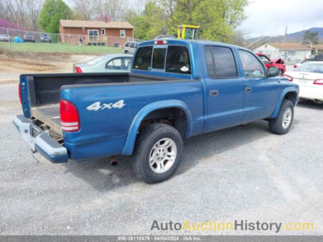 DODGE DAKOTA SPORT/SXT, 1D7HG38X93S185570