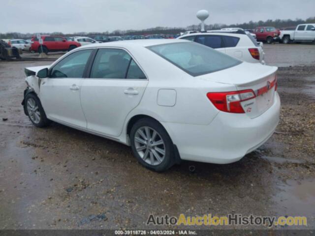 TOYOTA CAMRY XLE, 4T4BF1FK3CR204313