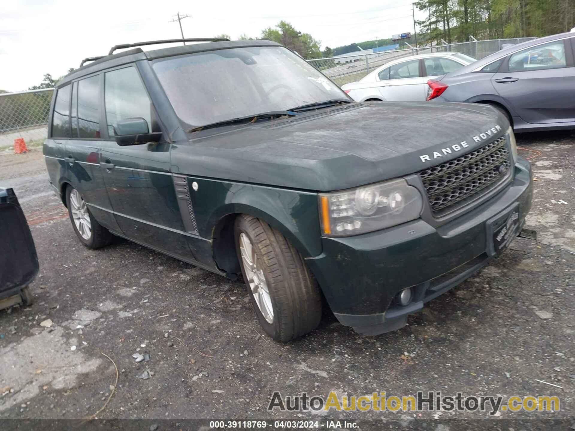 LAND ROVER RANGE ROVER HSE, SALME1D41BA339104