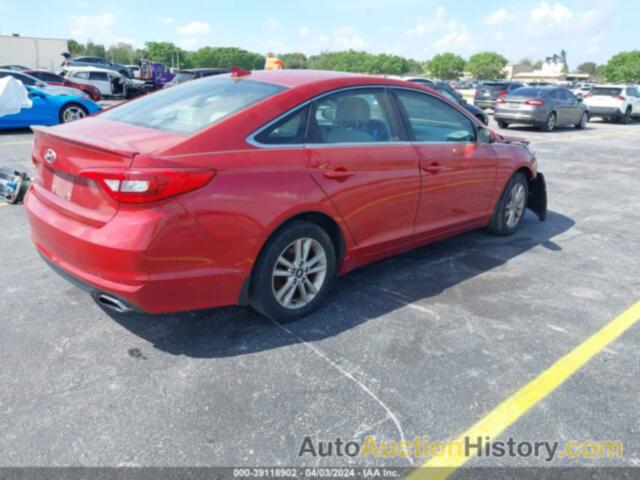 HYUNDAI SONATA, 5NPE24AF9HH450500