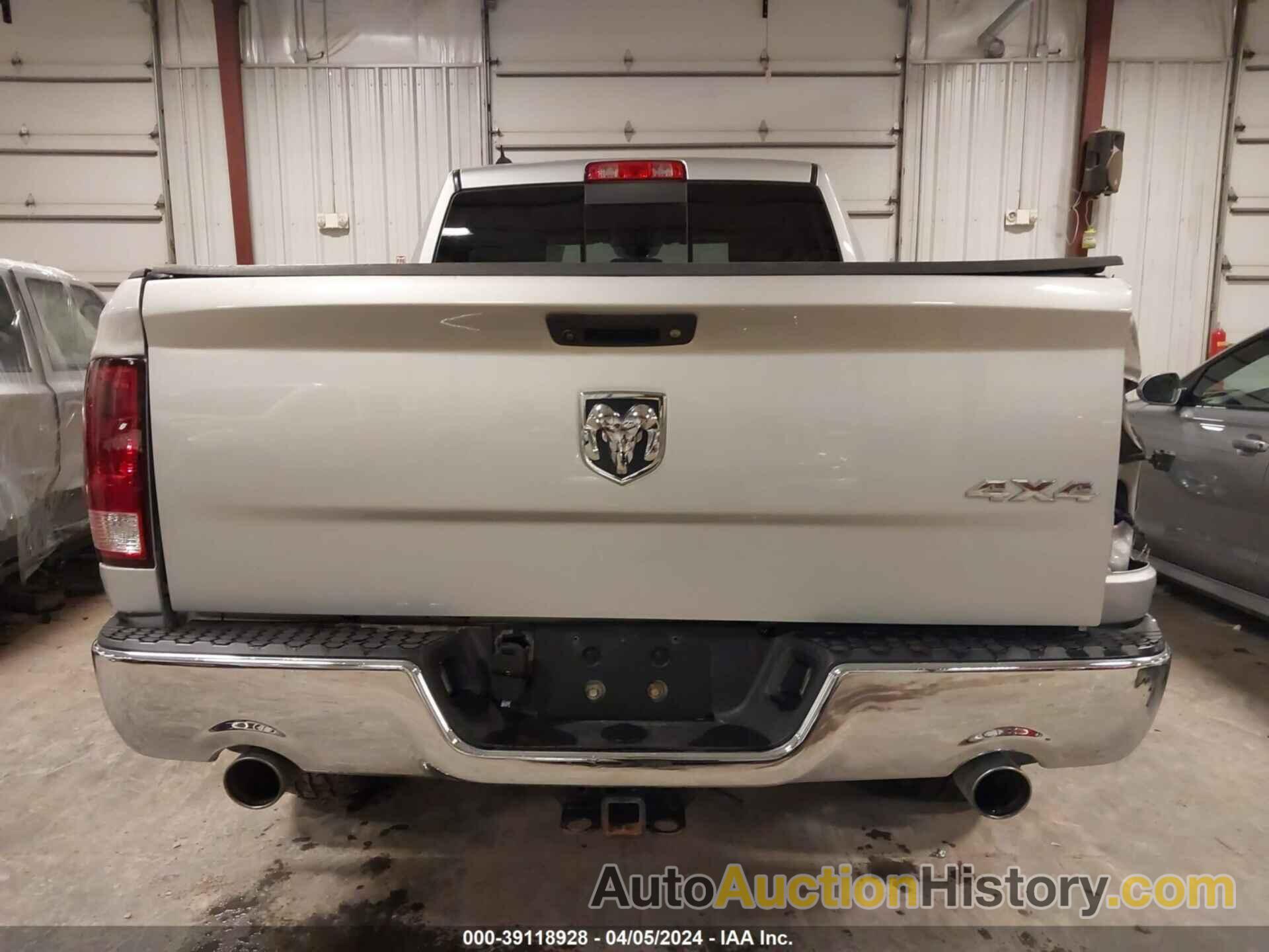 RAM 1500 BIG HORN, 1C6RR7GT1ES447560