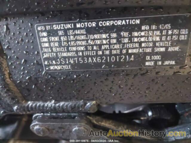 SUZUKI DL1000, JS1VT53AX62101214