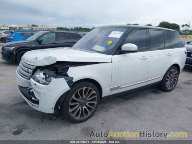 LAND ROVER RANGE ROVER 5.0L V8 SUPERCHARGED, SALGS2EF1GA290344