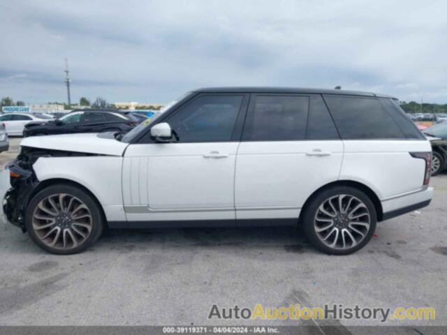 LAND ROVER RANGE ROVER 5.0L V8 SUPERCHARGED, SALGS2EF1GA290344