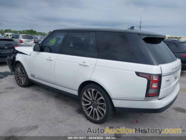 LAND ROVER RANGE ROVER 5.0L V8 SUPERCHARGED, SALGS2EF1GA290344