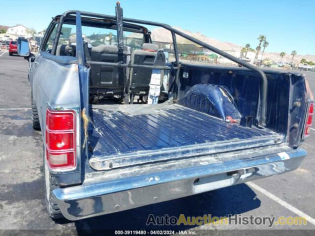 DODGE RAMCHARGER AW-100, 1B4GW12T7FS640226