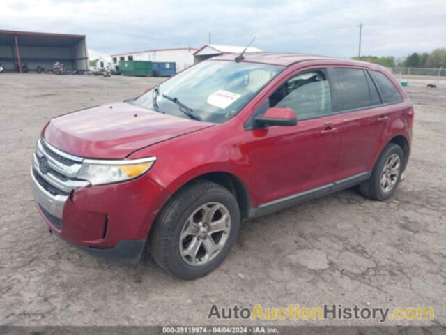 FORD EDGE SEL, 2FMDK3JC7DBE31277