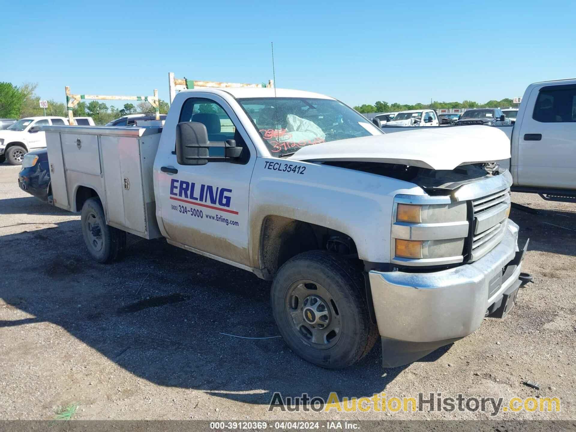 CHEVROLET SILVERADO 2500HD WT, 1GB0CUEG7FZ140186