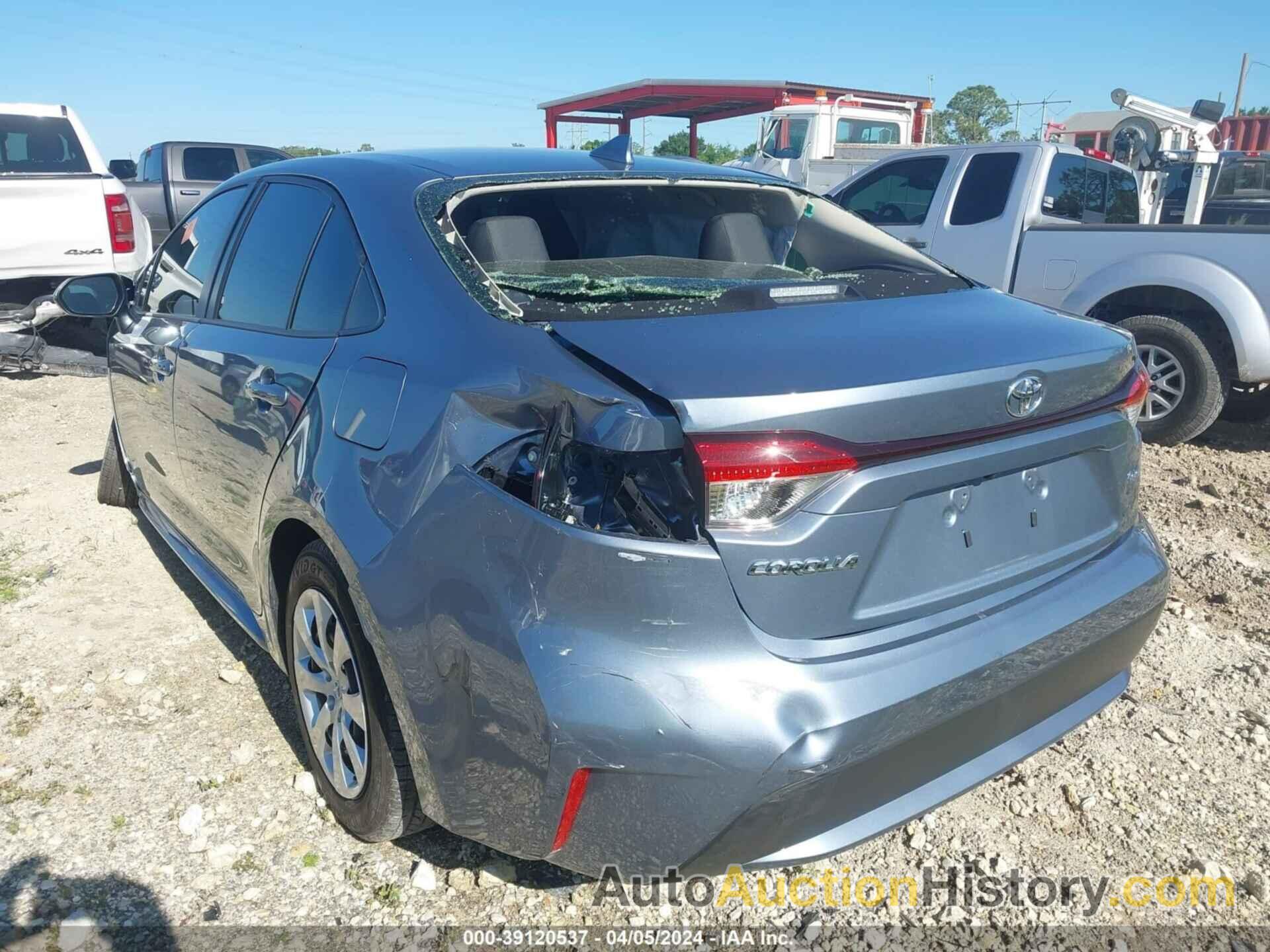 TOYOTA COROLLA LE, JTDEPMAE0NJ203068