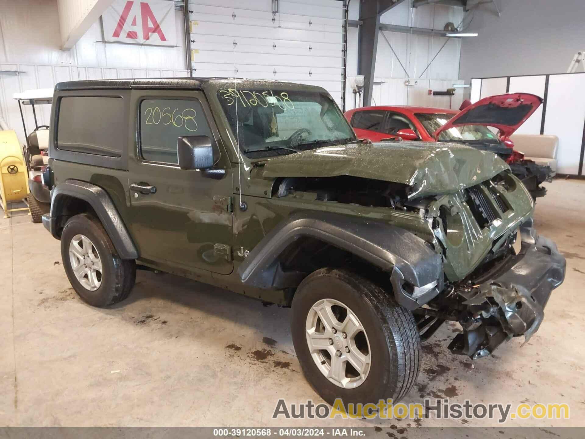 JEEP WRANGLER SPORT S 4X4, 1C4GJXAG5LW315717