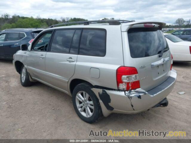 TOYOTA HIGHLANDER HYBRID LIMITED V6, JTEEW21A260007012