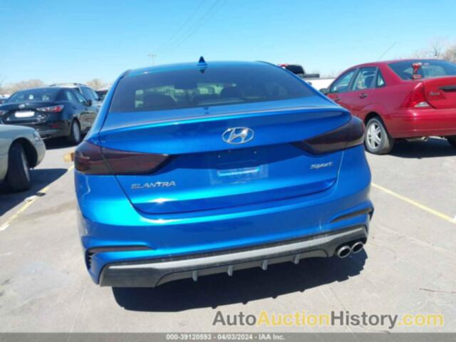 HYUNDAI ELANTRA SPORT, KMHD04LB8HU352605