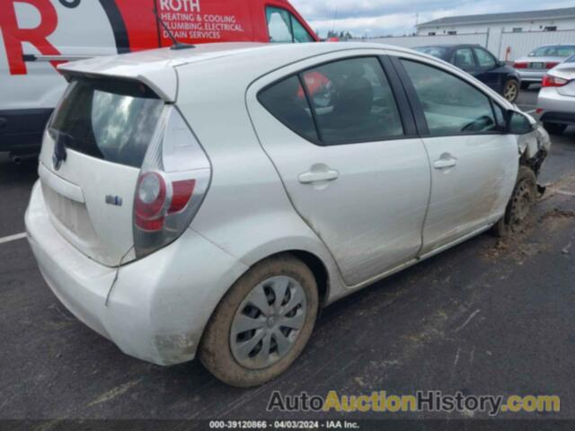 TOYOTA PRIUS C THREE, JTDKDTB36C1524645