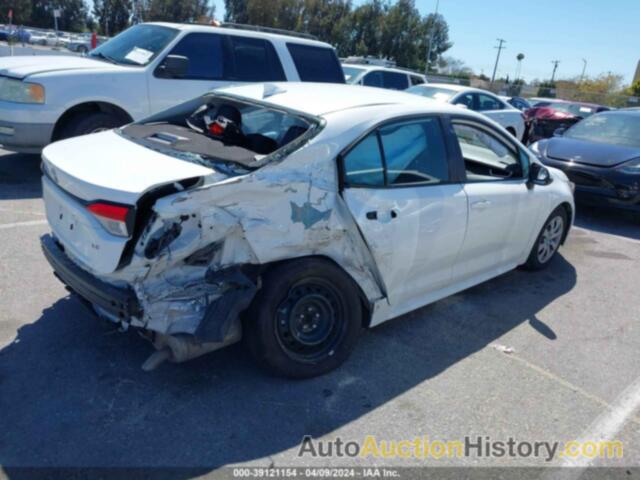 TOYOTA COROLLA LE, 5YFEPMAE9MP186765