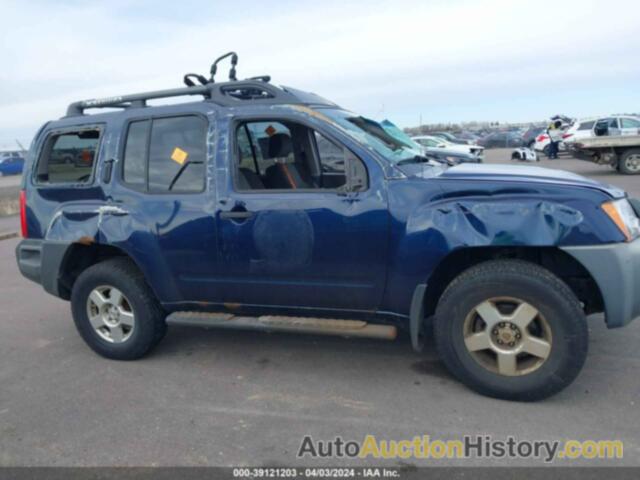 NISSAN XTERRA S, 5N1AN08WX8C529587