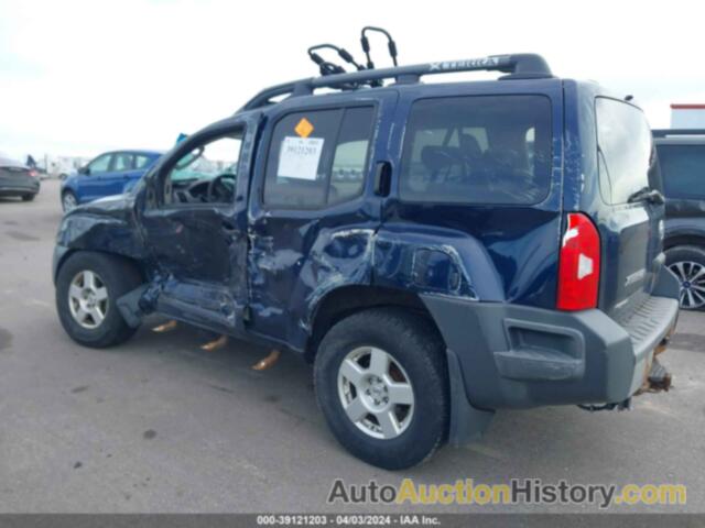 NISSAN XTERRA S, 5N1AN08WX8C529587