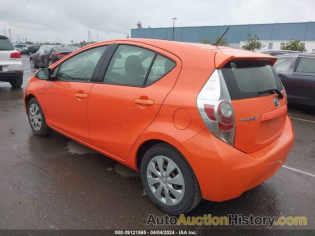 TOYOTA PRIUS C, JTDKDTB35D1047787