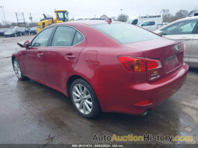 LEXUS IS 250, JTHCK262995031919