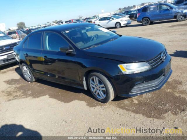 VOLKSWAGEN JETTA 2.0L S, 3VW2K7AJ6FM254141