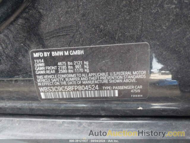 BMW M3, WBS3C9C58FP804524