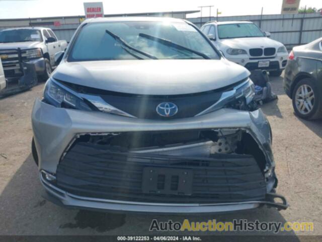 TOYOTA SIENNA XLE, 5TDYRKEC7MS071965