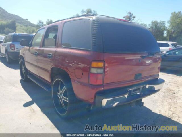 CHEVROLET TAHOE LS, 1GNEC13V72R243921