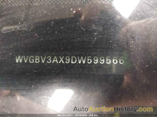 VOLKSWAGEN TIGUAN SE, WVGBV3AX9DW599566