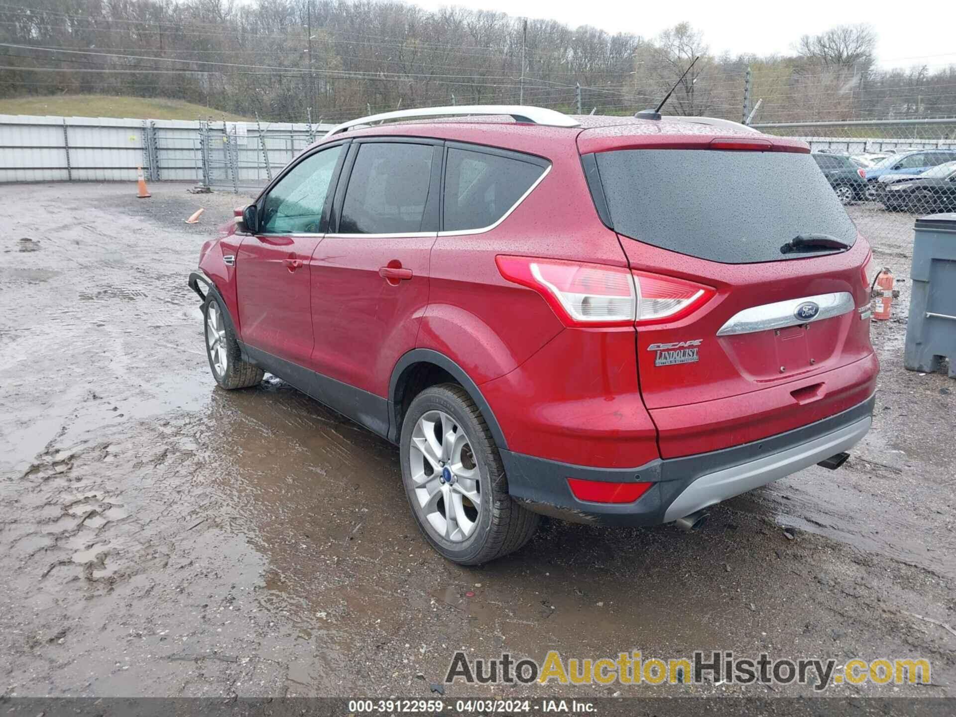 FORD ESCAPE TITANIUM, 1FMCU0J98EUB43207