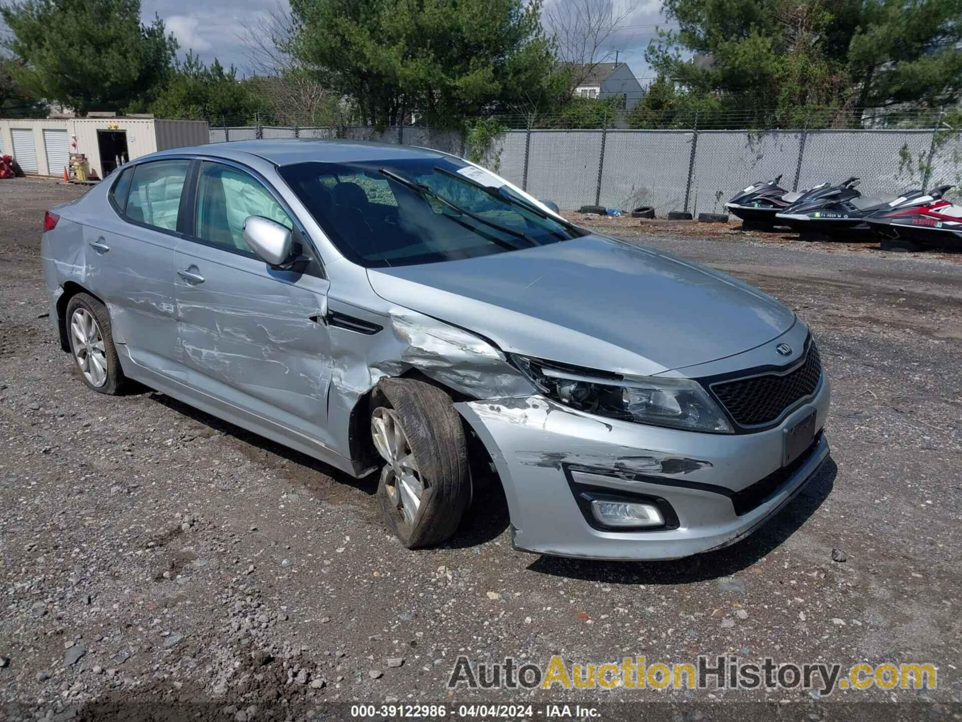 KIA OPTIMA EX, 5XXGN4A71FG438536