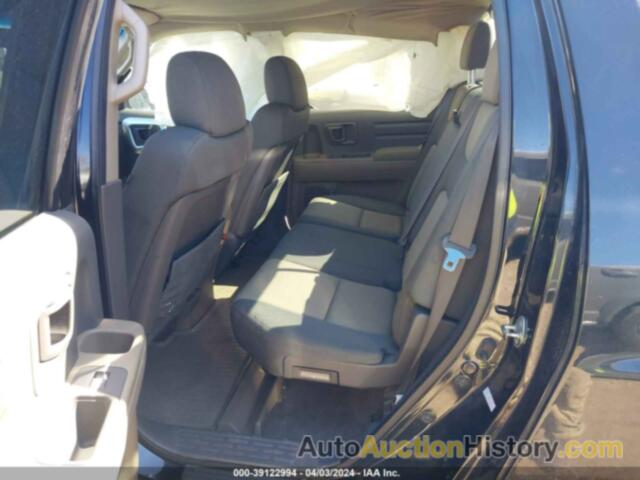 HONDA RIDGELINE RT, 2HJYK16276H569472