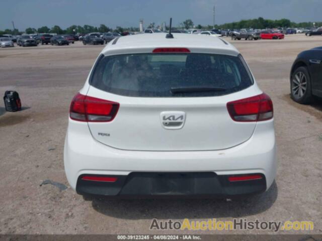 KIA RIO 5-DOOR S, 3KPA25AD6PE621550