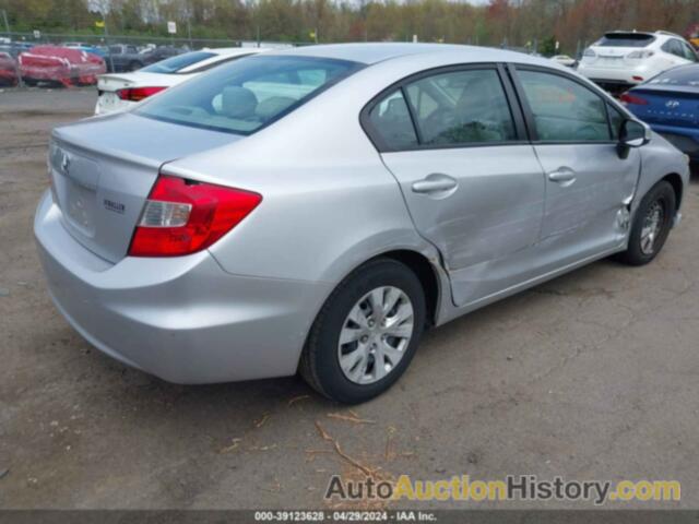 HONDA CIVIC LX, 2HGFB2F51CH333828