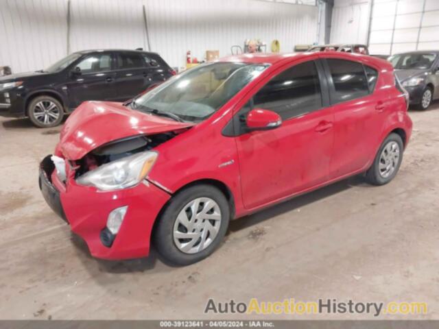 TOYOTA PRIUS C TWO, JTDKDTB32F1109634