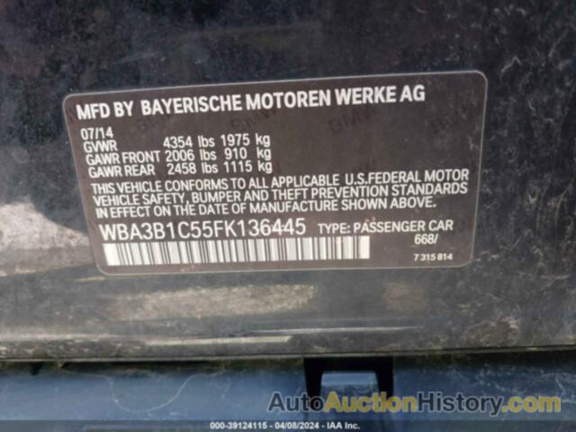 BMW 320 I, WBA3B1C55FK136445