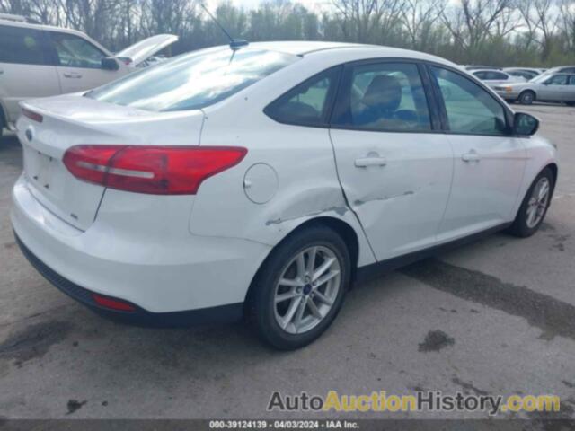 FORD FOCUS SE, 1FADP3F25HL277038