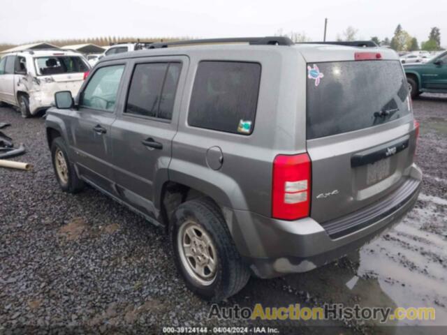 JEEP PATRIOT SPORT, 1C4NJRBB1DD228853