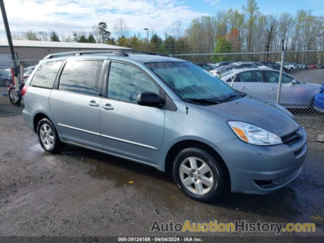 TOYOTA SIENNA LE, 5TDZA23C54S172002