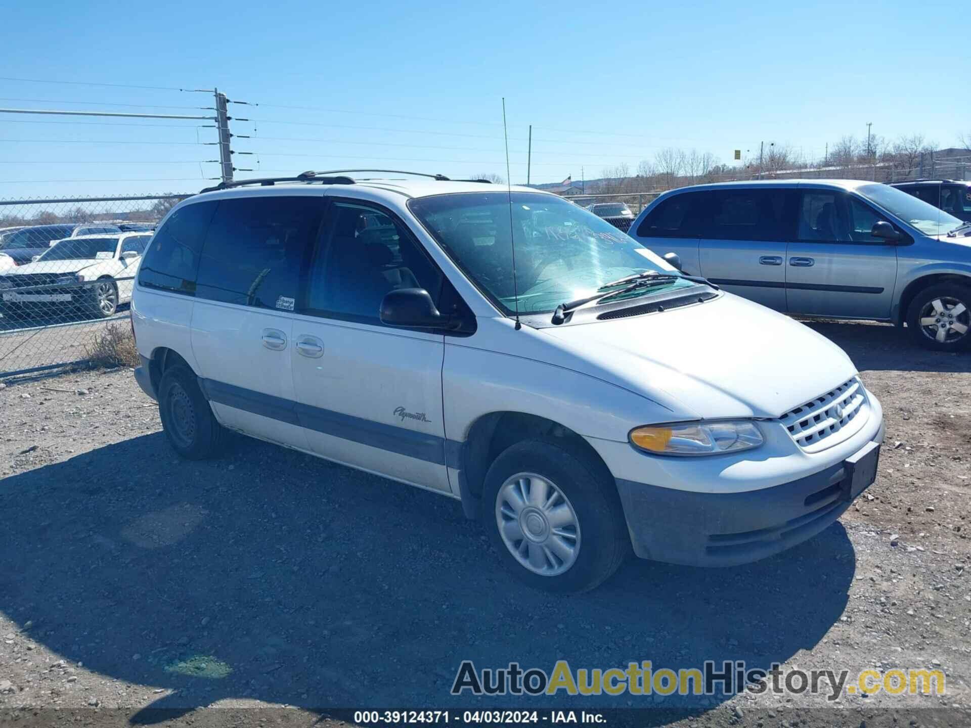 PLYMOUTH VOYAGER SE, 2P4GP45G4XR419584