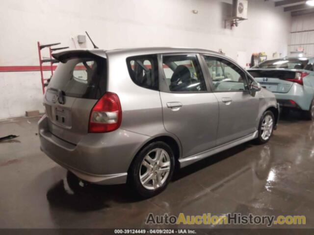 HONDA FIT SPORT, JHMGD38607S023188