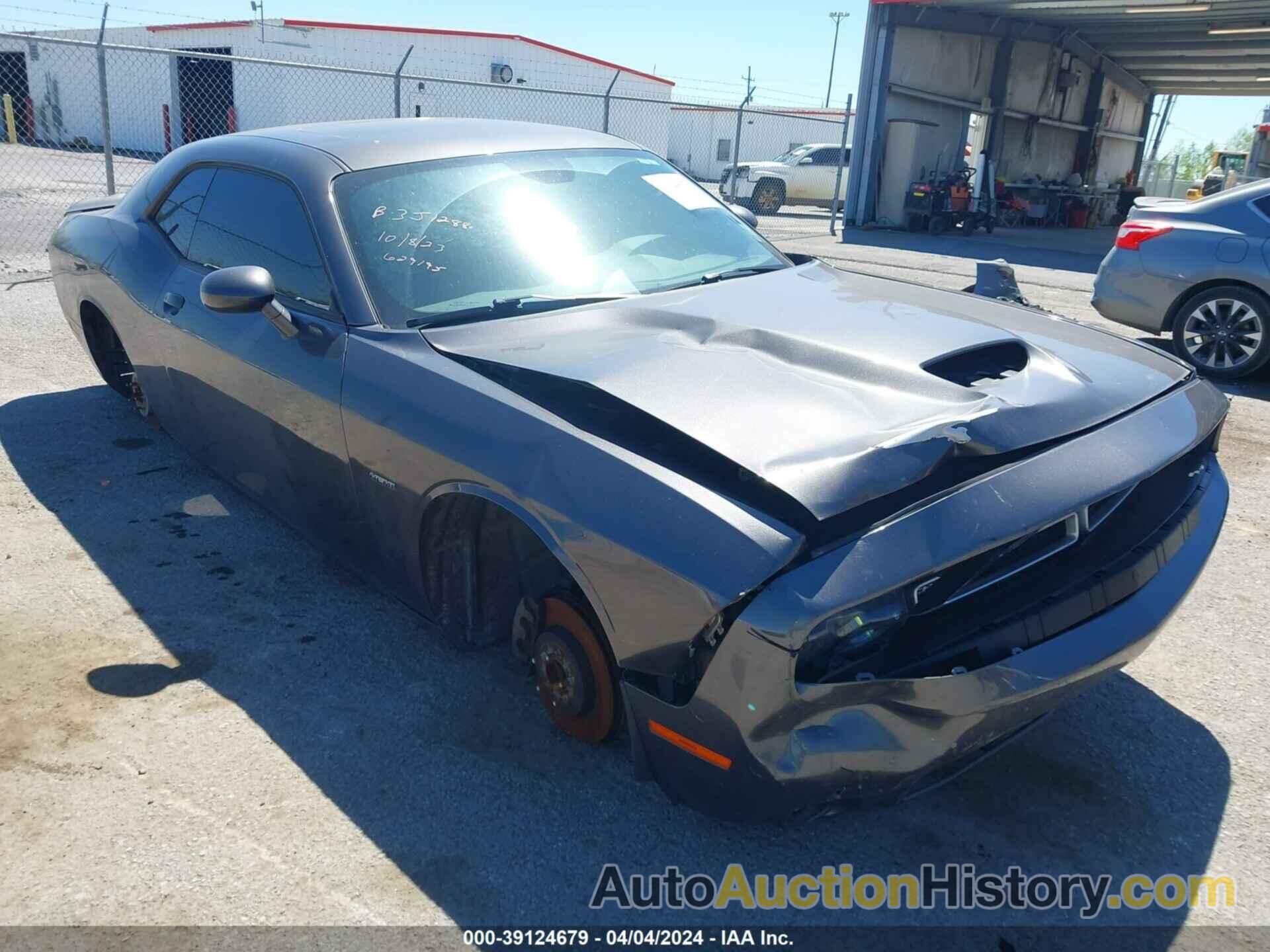 DODGE CHALLENGER R/T, 2C3CDZBT6KH629195