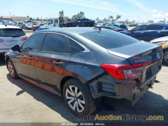 HONDA CIVIC LX, 2HGFE2F20NH536564