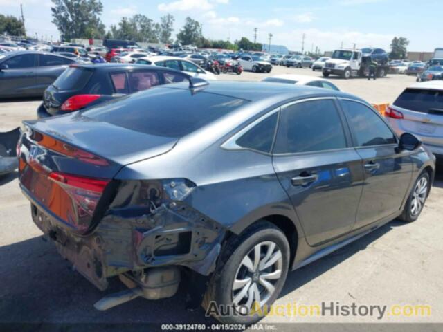 HONDA CIVIC LX, 2HGFE2F20NH536564