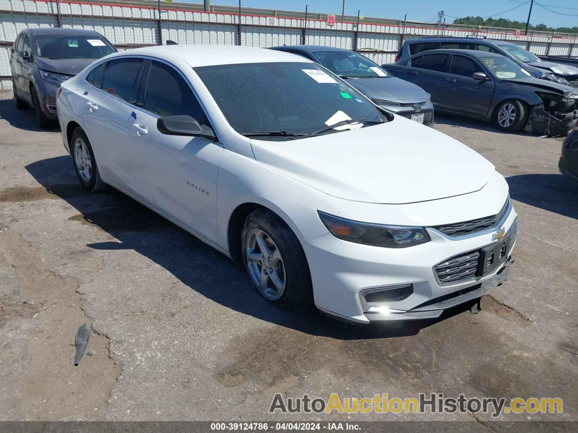 CHEVROLET MALIBU LS, 1G1ZB5ST1JF222107