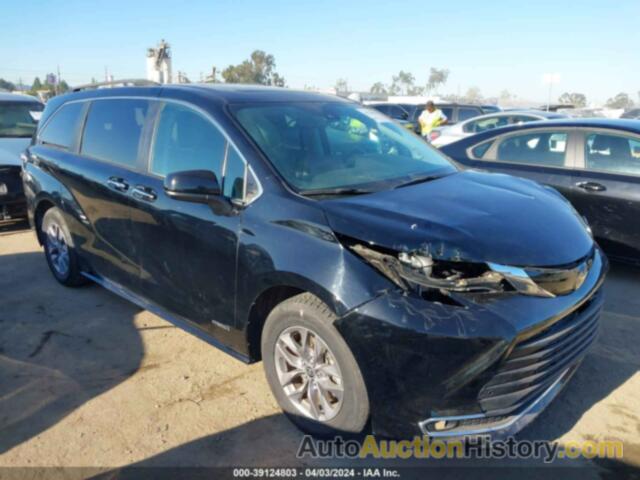 TOYOTA SIENNA XLE, 5TDJRKEC3MS014518