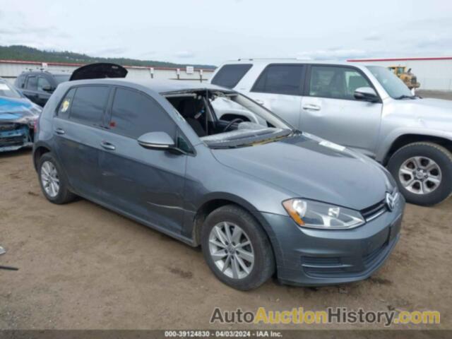 VOLKSWAGEN GOLF TSI S 4-DOOR, 3VW117AU6GM019698