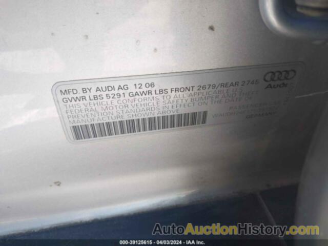 AUDI A6 3.2, WAUDH74F17N091923