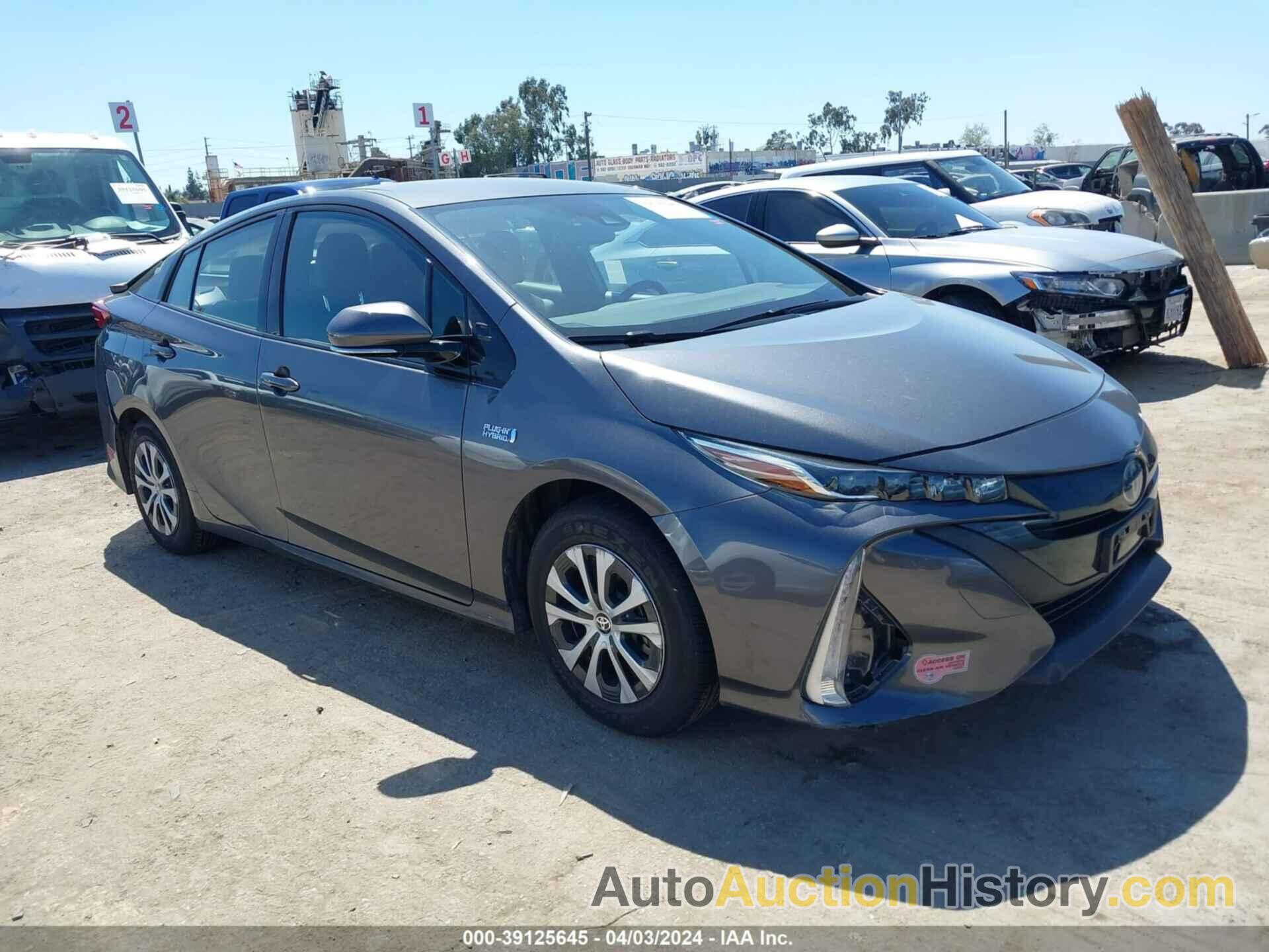 TOYOTA PRIUS PRIME XLE, JTDKARFP5L3145102